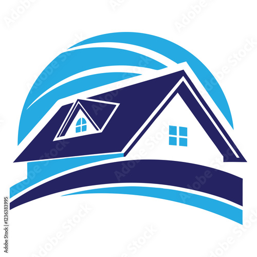House logo design for real estate
