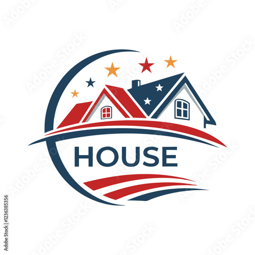 House logo design for real estate