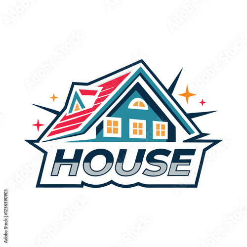 House logo design for real estate