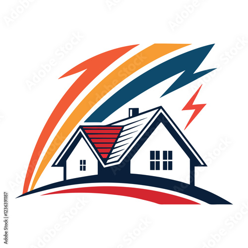 House logo design for real estate