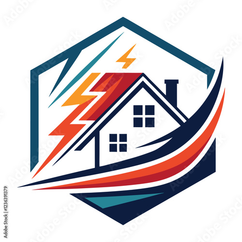 House logo design for real estate