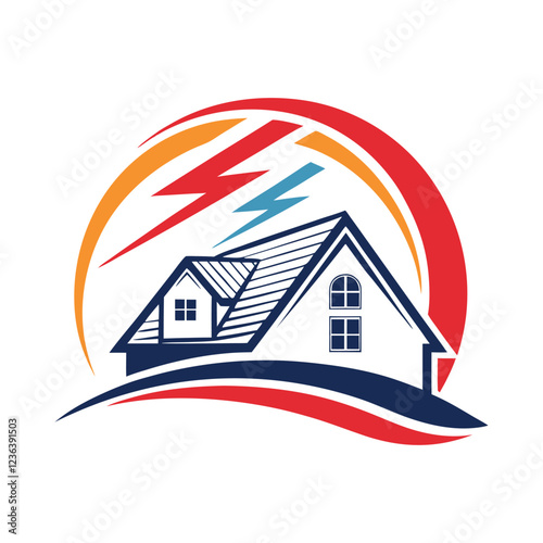 House logo design for real estate