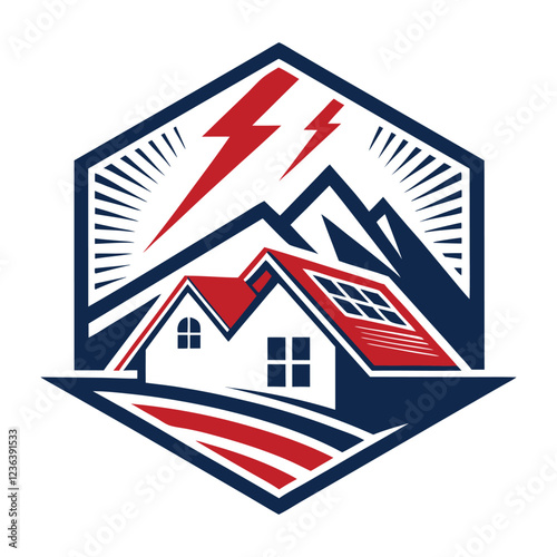 House logo design for real estate