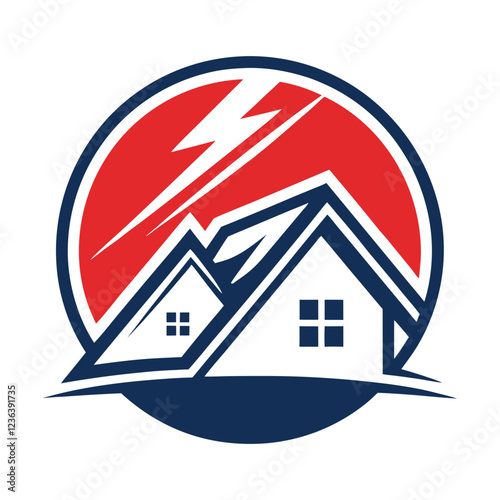 House logo design for real estate
