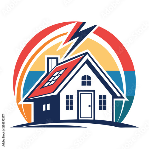 House logo design for real estate