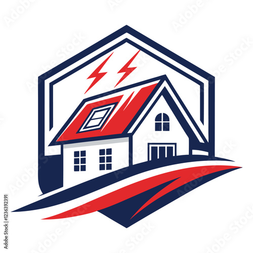 House logo design for real estate