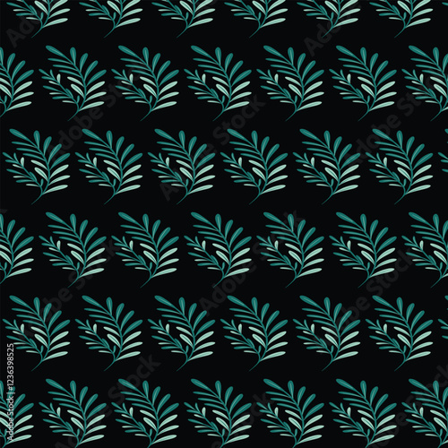 Wallpaper Mural seamless floral pattern Torontodigital.ca