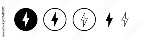 Energy Icons- Electricity, Power, Renewable Energy, Solar Panel - Design Resources