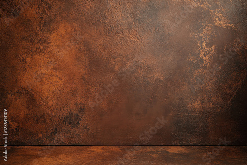 Rustic textured background with warm brown tones, ideal for photography and design projects. This surface adds depth and character to any visual composition