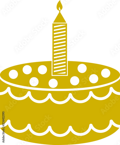 Cakes flat or line icon . Vector of different types of beautiful modern cakes such as chocolate cake, Napoleon cake, tiramisu , eclair and cheesecake. Isolated on transparent background.