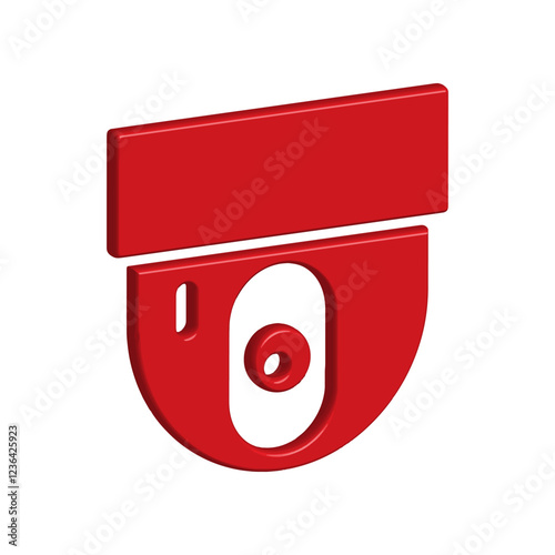 CCTV icon design template