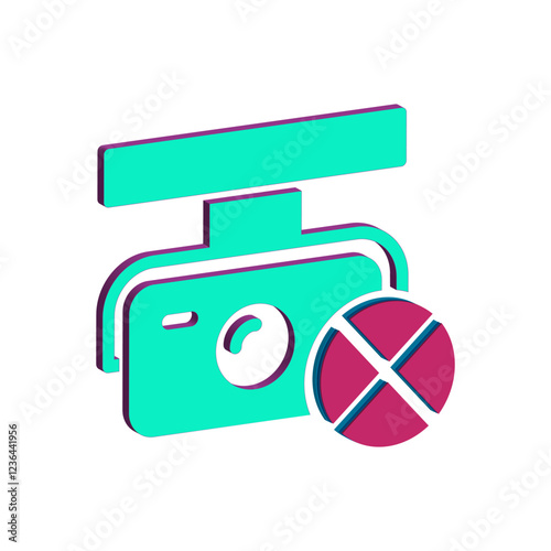 CCTV icon design template