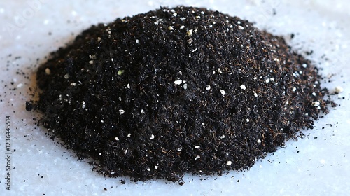 Obraz na płótnie Pile of Potting Soil Mix w salonie