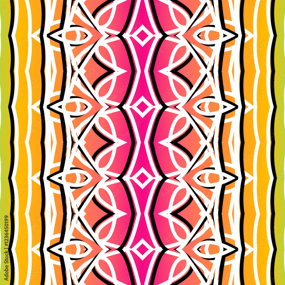 square pattern Traditional Indonesian batik for decorating tile designs, walls, floors and commercial textile products
