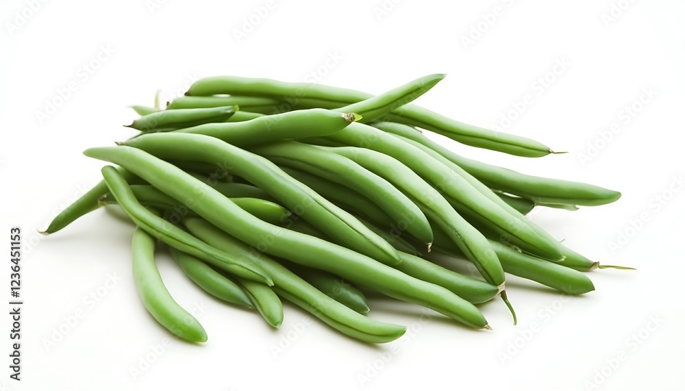 Fresh Green Beans Studio Shot Fresh Green Beans Studio Shot