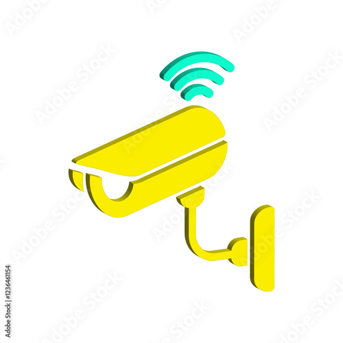 CCTV icon design template