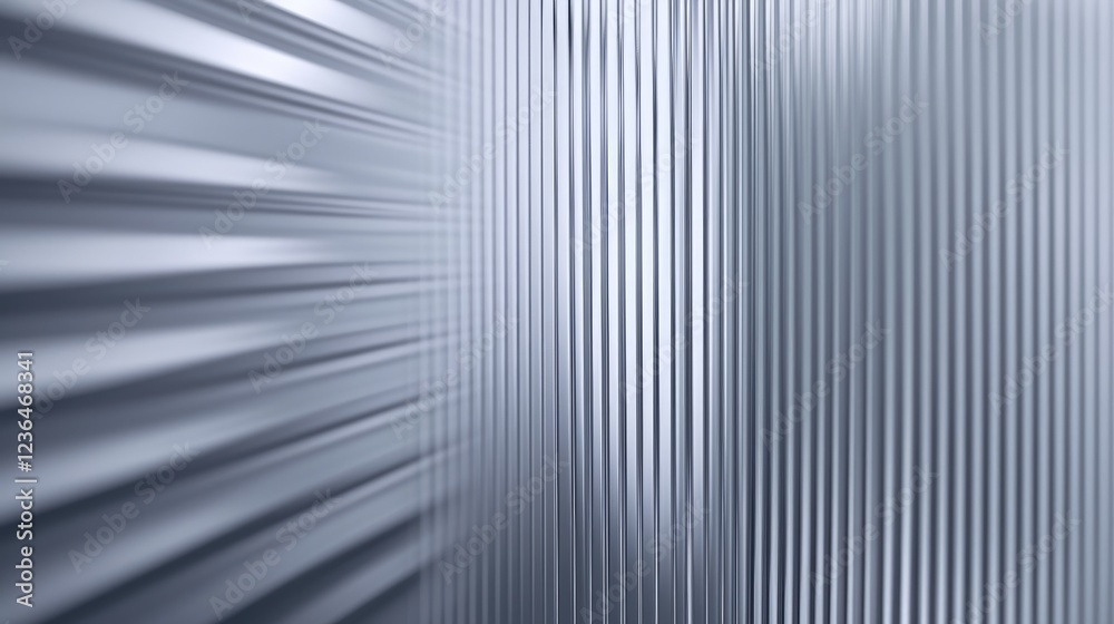Fototapeta premium Abstract Silver Lines Create Geometric Design