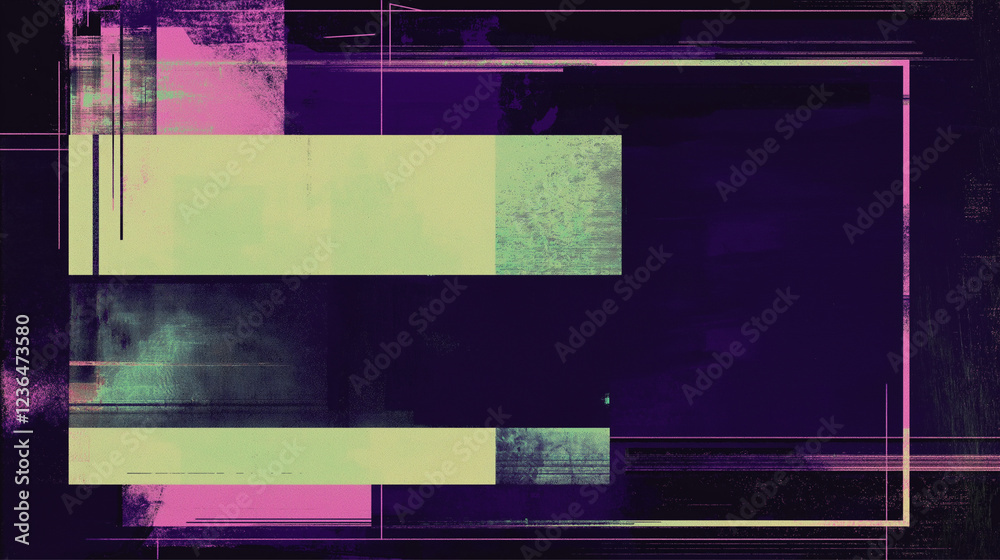 Fototapeta premium An eye-catching abstract composition featuring vibrant colors and shapes.