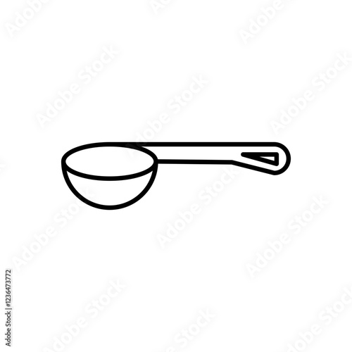 Scoop icon vector graphics