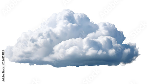 Clouds isolated on Transparent Background. Cutout