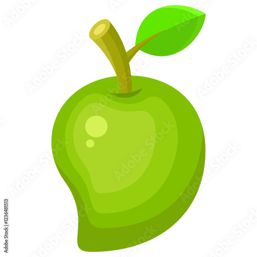 Flat Mango Icon