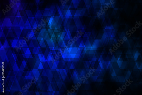Abstract background with colorful wavy geometry shape