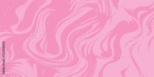pink abstract texture vector background with dark spots, nets, lines and scratches