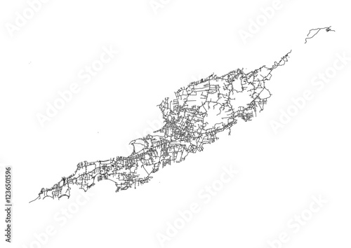 map of bermuda country highway 