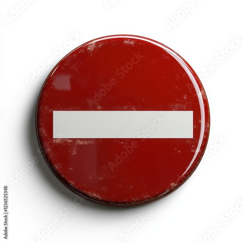 Free Download Red Circular Sign with White Horizontal Bar Background - GFXLoad