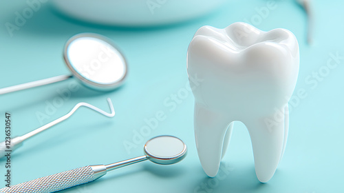 Dental care checkup procedure dentist office medical image clean environment close-up oral health awareness