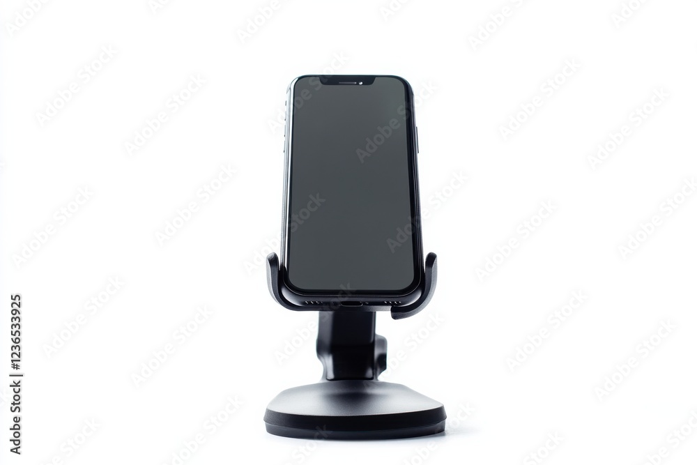 Car phone holder showcasing modern design for seamless navigation and hands-free use Car phone holder showcasing modern design for seamless navigation and hands-free use