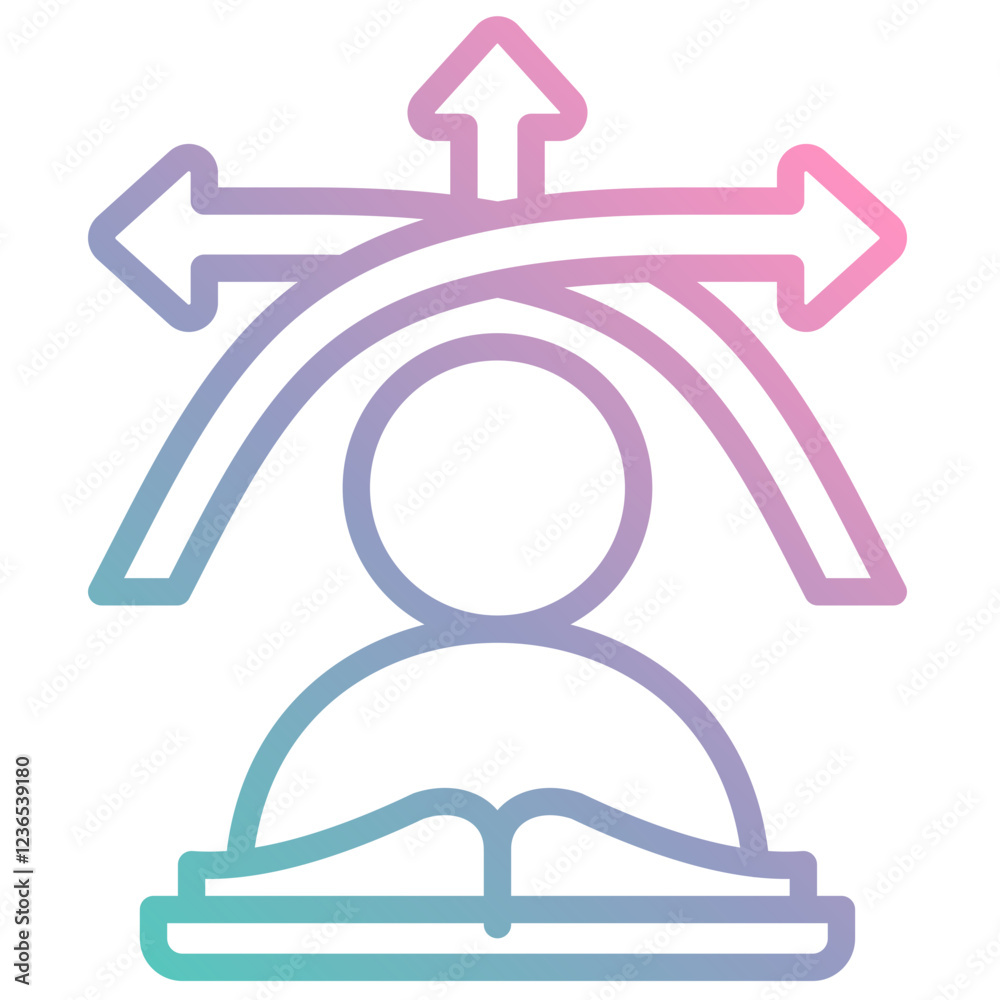 Obraz premium Flexibility Icon