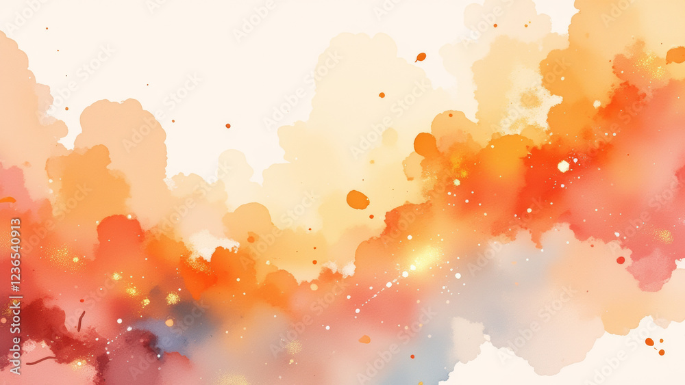 Obraz premium anime wallpaper abstract illustration background..