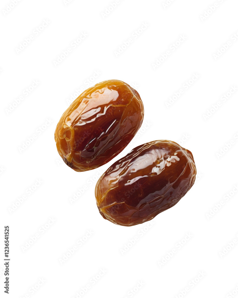 Date fruit isolated on transparent background Generative Ai. Date fruit isolated on transparent background Generative Ai.