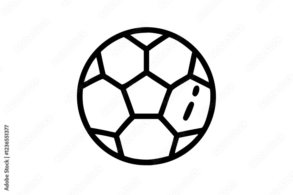 Soccer Ball Flat Icon - Vector Football Design for Sports (12) Soccer Ball Flat Icon - Vector Football Design for Sports (12)