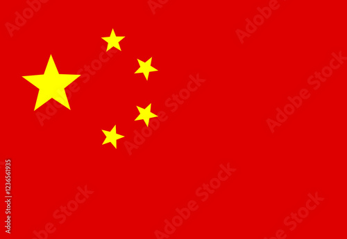 CHINA flag illustrator national