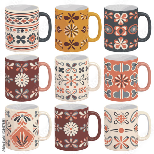 Mug vector