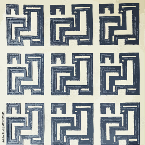 Maze pattern, no specific name given