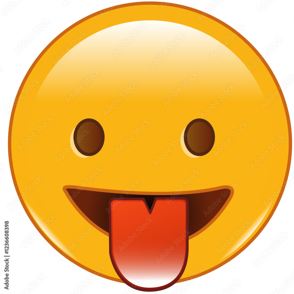 Fototapeta premium cute emoji illustration