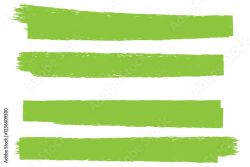 Markers large set yellow. Hightlight yellow hand drawn highlight set.Vector highlighter graphic stylish element. Marker yellow set, brush pen hand drawn underline. Highlighter collection, brush lines,