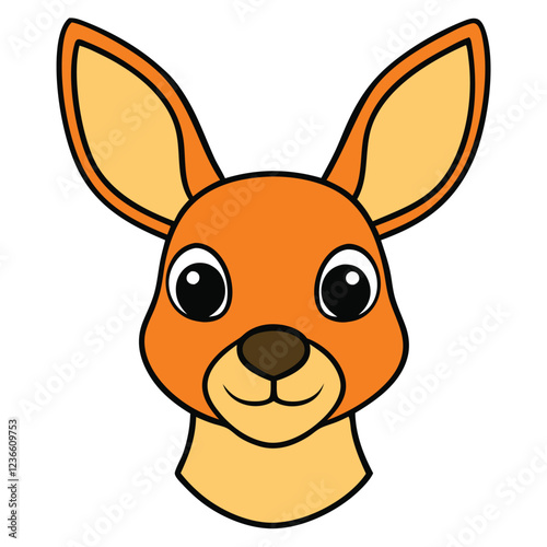 a-cute-kangaroo-head.eps