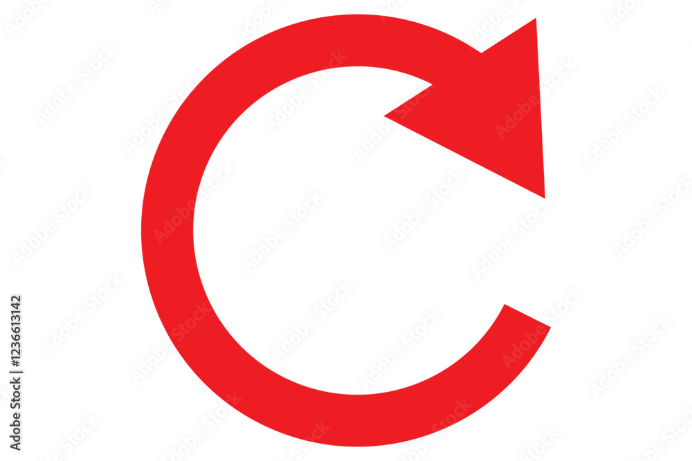 Rotate vector arrow icon. Vector isolated sign symbols and elements. Refresh and reload arrow icon. Stock vector Rotate vector arrow icon. Vector isolated sign symbols and elements. Refresh and reload arrow icon. Stock vector