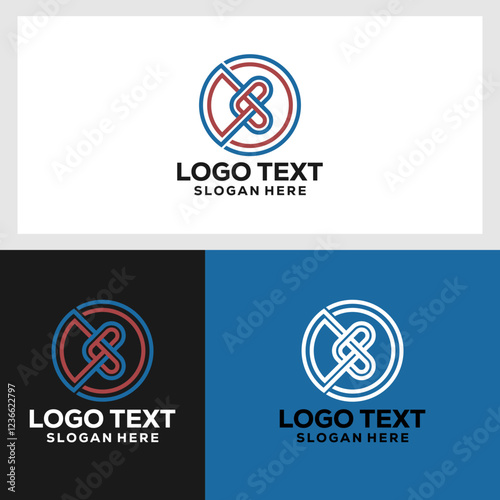 Linked Rings logo design