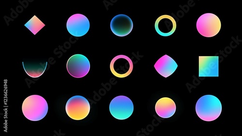 様々な図形やアイコン素材