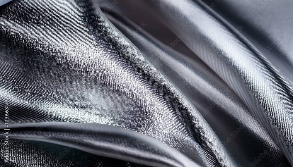 Fototapeta premium elegant silver cloth abstract background texture