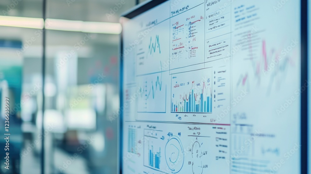 © uu - Data Analysis Display, Business Intelligence on a Large Screen