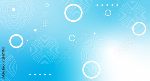 Abstract background with circles
