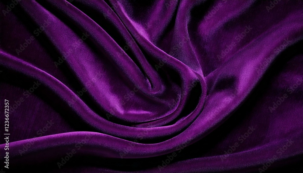 Fototapeta premium Luxury dark violet velvet texture background