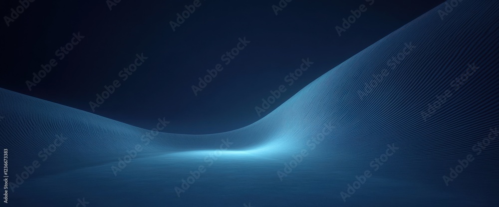 Abstract Blue Digital Background With Glowing Lines And Dark Texture Abstract Blue Digital Background With Glowing Lines And Dark Texture