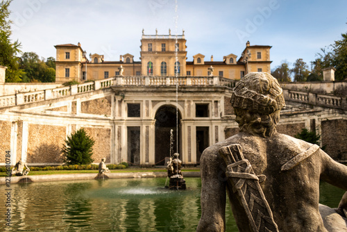 Turin, Italy . Villa della Regina, the Queens Villa, on the hills of Turin.